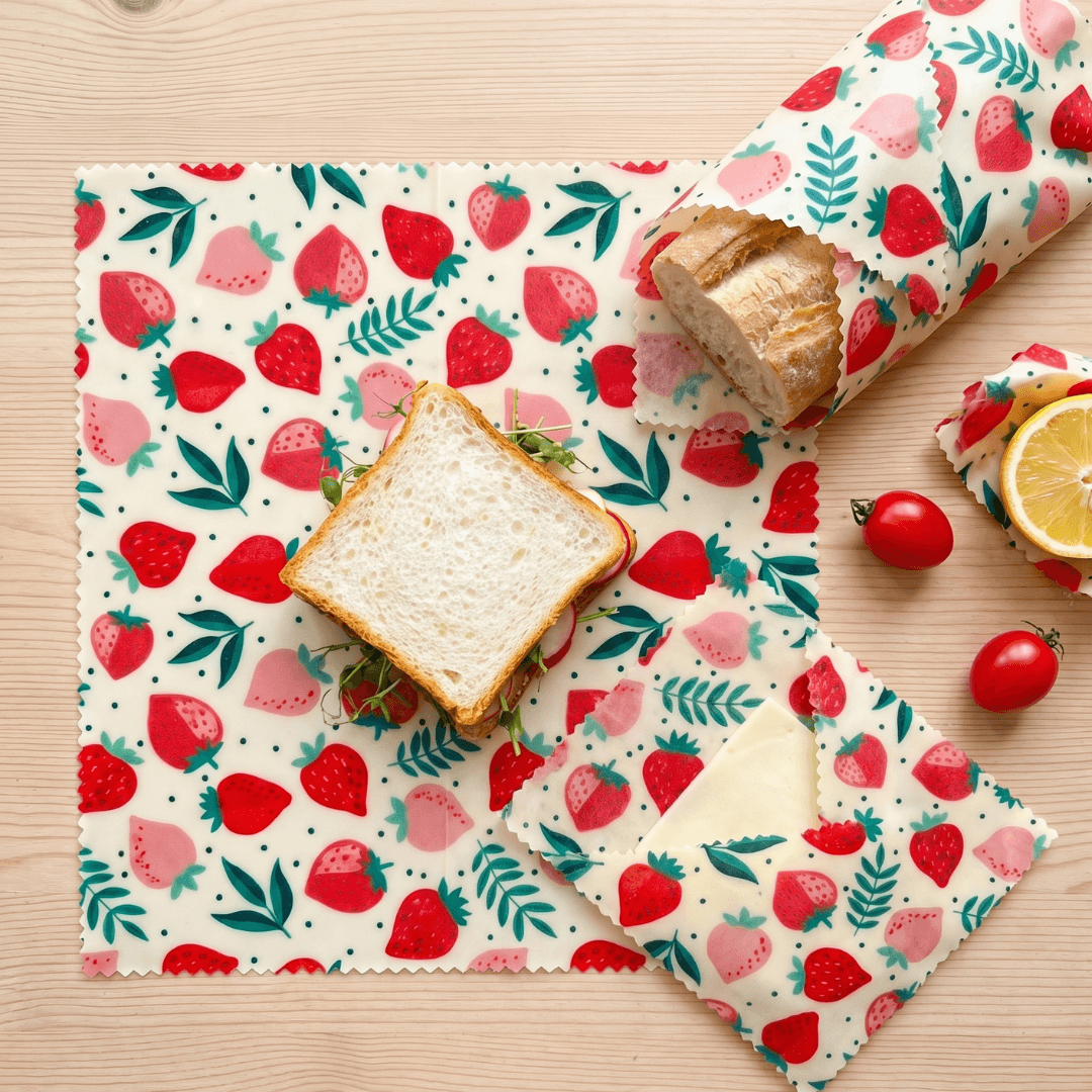 Set of 3 Beeswax Food Wraps – 12 to 18 months